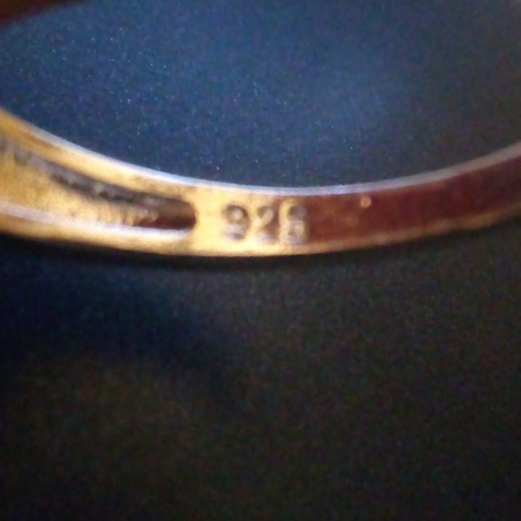 NWOT - Sterling Silver Crystal Romantic Heart Diamond Ring In Box - 8 3/4 - Picture 9 of 10